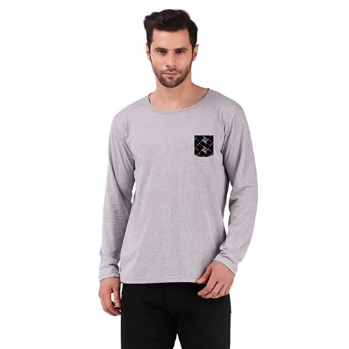 Image de T-shirt décontracté pour hommes avec poche