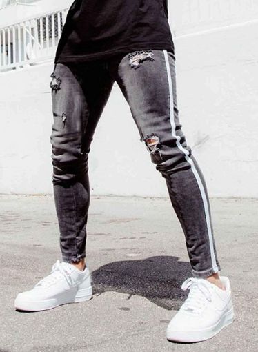 Image de Jean Slim Fit Stretch - Déchiré