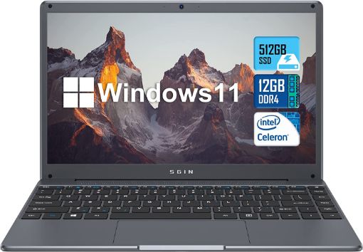 Image de Ordinateurs portables Windows 11 avec Intel Celeron N4500
